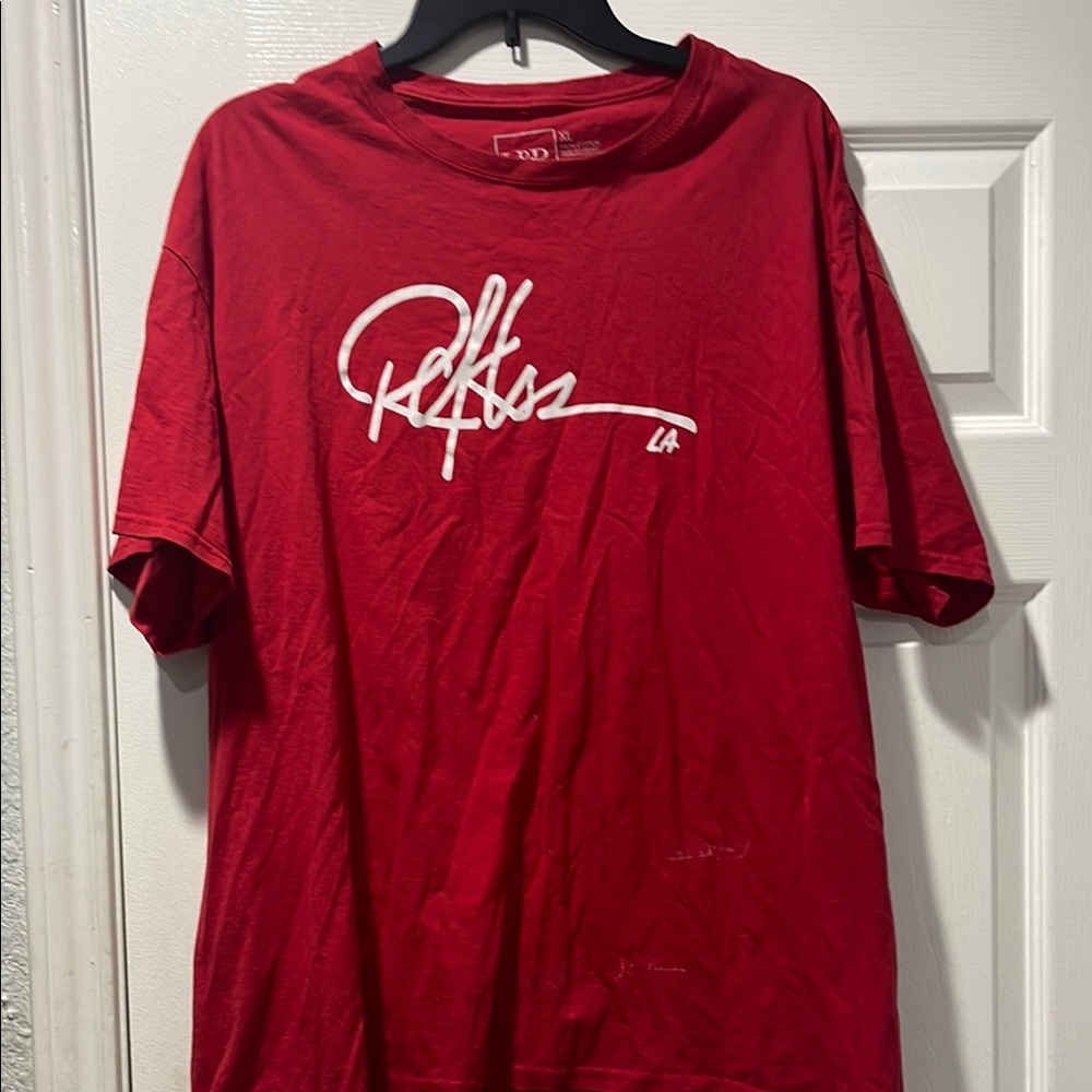 Y & R Red Graphic T-Shirt